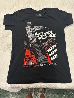 My chemical romance band concert shirt x large